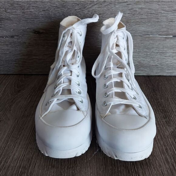 Converse Chuck Taylor All Star Lugged 2.0 High Platform White size 10 - Picture 2 of 11